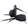 Kayak seat with back support and storage bag