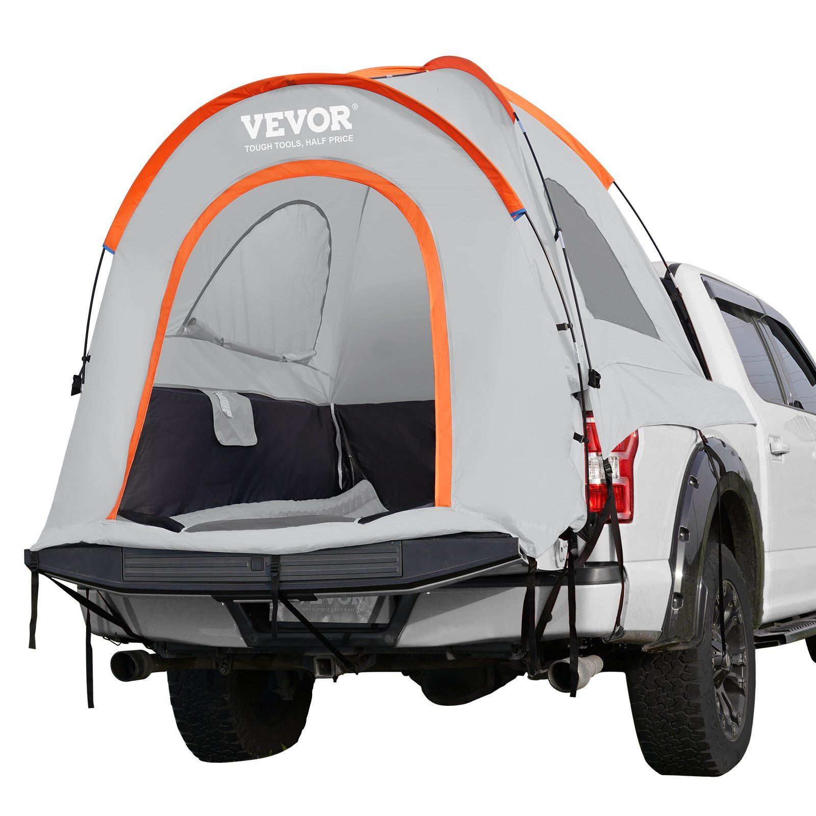 Truck Bed Tent 6.4-6.7 ft Waterproof PU2000mm 1 Truck Bed Tent 6.4-6.7 ft Waterproof PU2000mm