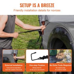 Truck Bed Tent 6.4-6.7 ft Waterproof PU2000mm 16 V952 PKZP558640670J3L0V0 05