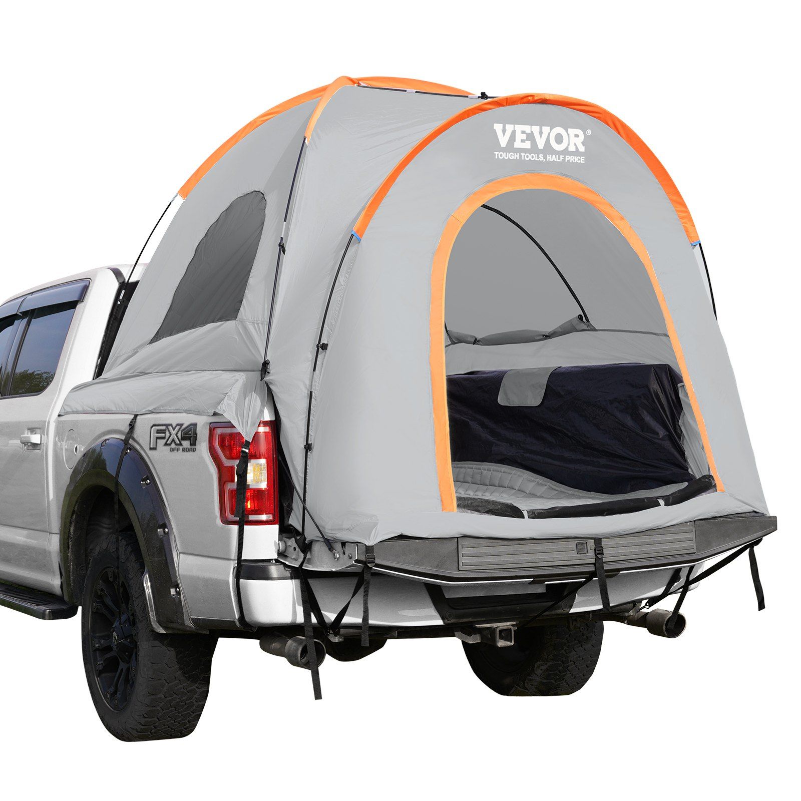 Truck Bed Tent 6.4-6.7 ft Waterproof PU2000mm 10 Truck Bed Tent 6.4-6.7 ft Waterproof PU2000mm - Image 10