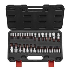 Torx Bit Socket Set 34-Piece T6-T70 with Storage Case
