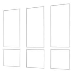 Wainscoting Panels Kit 3 Pack, Polystyrene, White 20 V952 QMSTJBYXTGGZEWL4Q001V0 09