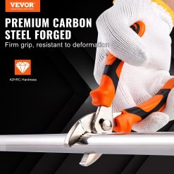 Alternative view of 8-piece pliers set with wrench and tool bag
