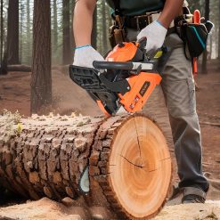 40 cc Gas Chainsaw, 355 mm Gas Powered Chainsaw, 1.3 kW Power Chain Saw with Non-Slip Handle, Gas-Powered Chainsaws with Dual Fuel Tanks, For Wood Cutting, Tree Trimming, and Land Clearing 18 V952 RQLJ14INCHEC4M9U6001V0 07
