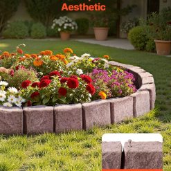 Alternative view of Fake Stone Landscape Edging 1190 x 100 x 155mm