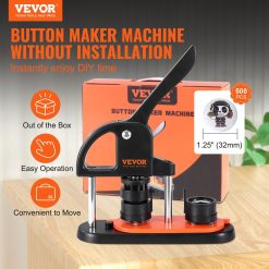 Alternative view of Button maker machine 32mm pin press with 500 parts