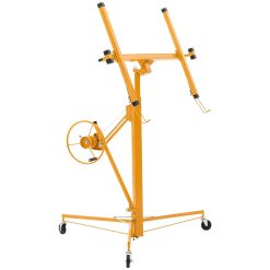 Drywall lift 3353mm telescoping with lockable wheels