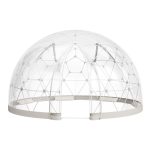 Garden Dome Tent 3.6 x 2.2m Clear Bubble