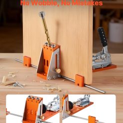 Alternative view of Pocket Hole Jig Kit, 12.7–38.1 mm Adjustable, Woodworking