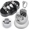 3" Ball Vise with 360° Rotation and 30-Piece Accessory Kit