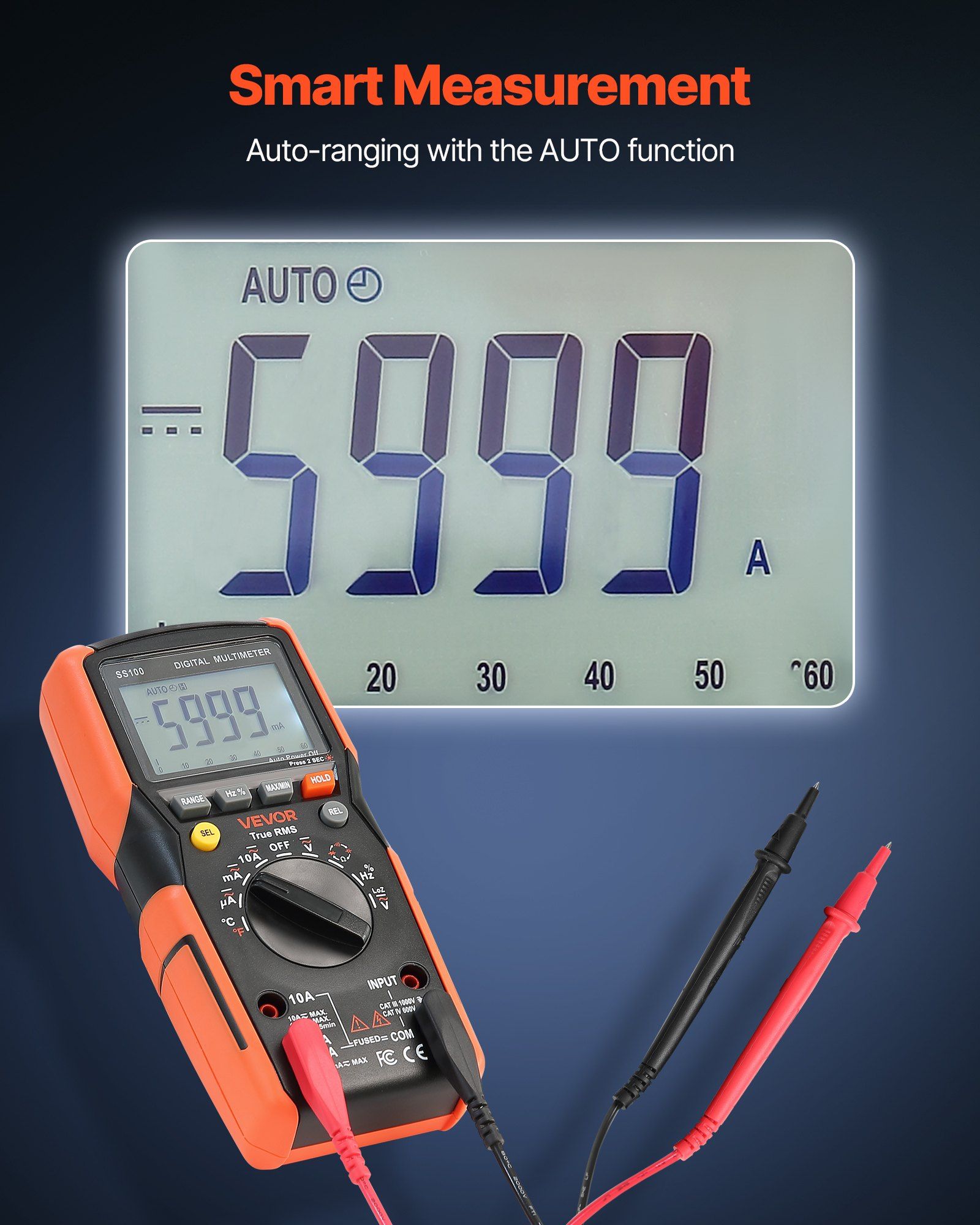 Digital Multimeter 6000-Count TRMS Auto-Ranging 4 Digital Multimeter 6000-Count TRMS Auto-Ranging - Image 4
