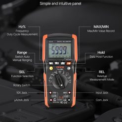 Digital Multimeter 6000-Count TRMS Auto-Ranging 16 V952 WYB1000VACDCRIU9H001V9 05