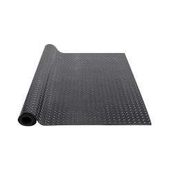 Diamond-Plate Rubber Flooring Roll 3mm x 4ft x 6ft