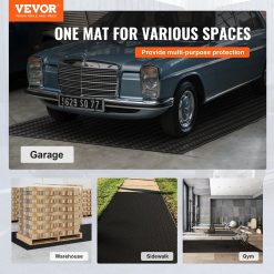 Alternative view of Diamond-Plate Rubber Flooring Roll 3mm x 4ft x 6ft