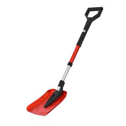 Foldable Snow Shovel 22cm Aluminum with Adjustable Handle