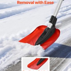 Alternative view of Foldable Snow Shovel 22cm Aluminum with Adjustable Handle