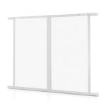 RV screen door protector with reinforced mesh, 800 x 724 mm