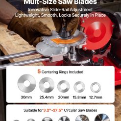 Circular Saw Blade Sharpener 370W with Water Tank 125mm Wheel 14 V952 YXJPDMJSMHGD46ML4001V3 03