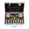 Hydraulic pressure test kit 700 bar with dual gauges and 9 couplings