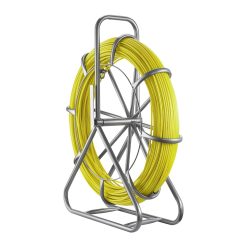 Fiberglass Fish Tape 152m 6.3mm with Stand