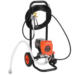 Stand Airless Paint Sprayer, 950W, 3300PSI High Pressure Airless Sprayer with Cart, Cleaning Brush, Hose, Extension Rod, Nozzles, Electric Spray Paint Machine for Interior or Exterior of House 20 V952 ZSSPTJ900W04UXQUL001V3 09