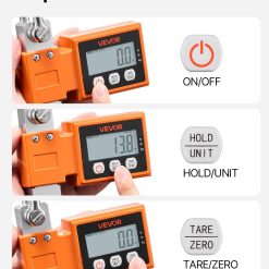 Digital Crane Scale 500 kg Heavy Duty Industrial Hanging 16 V952 ZXDCDZK100GY2HJJS001V9 05