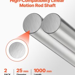 Alternative view of Linear Motion Rod SFC25 25 mm x 1000 mm, Pair
