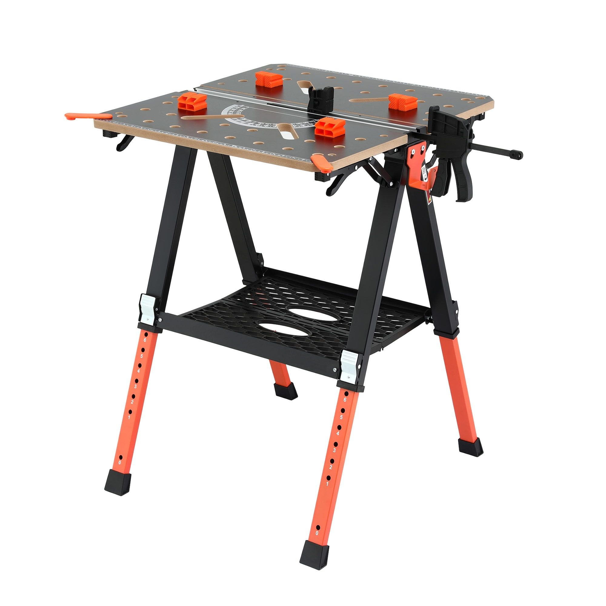 Giantz Portable Folding Work Table 454kg 4 Giantz Portable Folding Work Table 454kg - Image 4