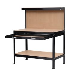 Alternative view of Giantz 120cm Workbench with Pegboard and Tool Drawer