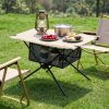 Weisshorn Folding Camping Table 47cm Portable Picnic Desk