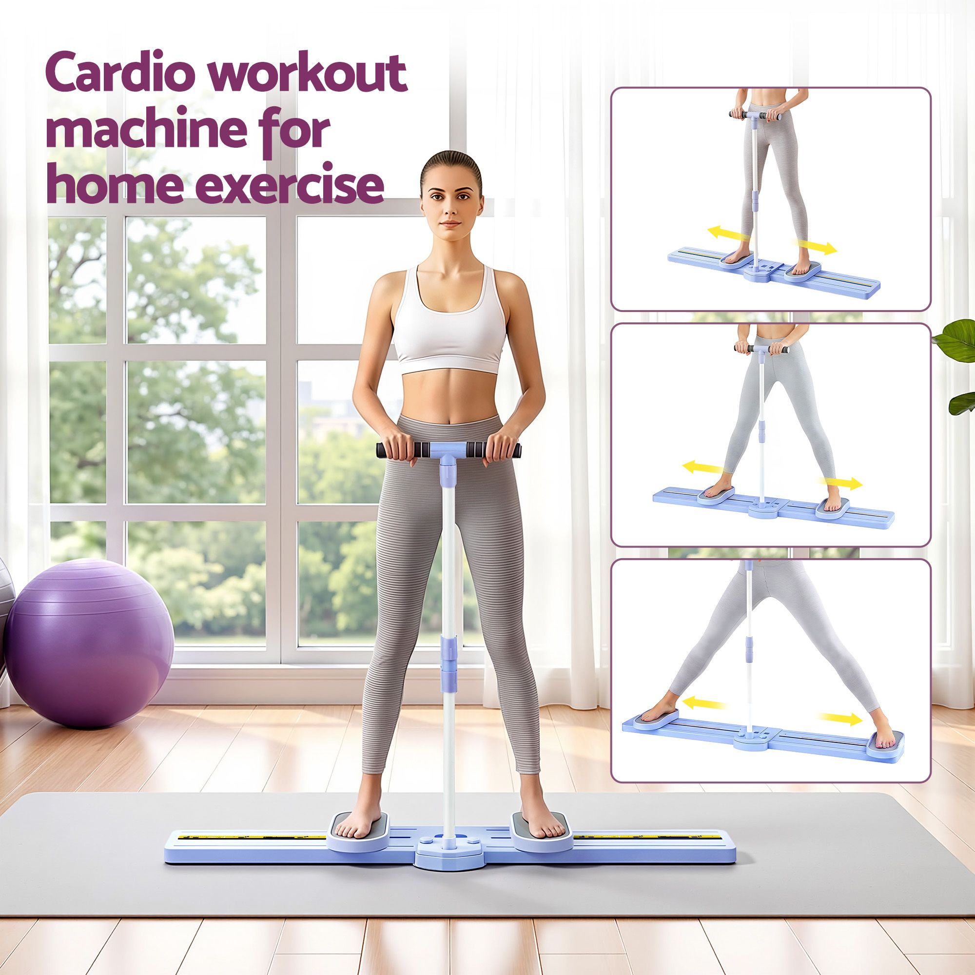 Foldable Ski Leg Trainer Machine 4 Foldable Ski Leg Trainer Machine - Image 4