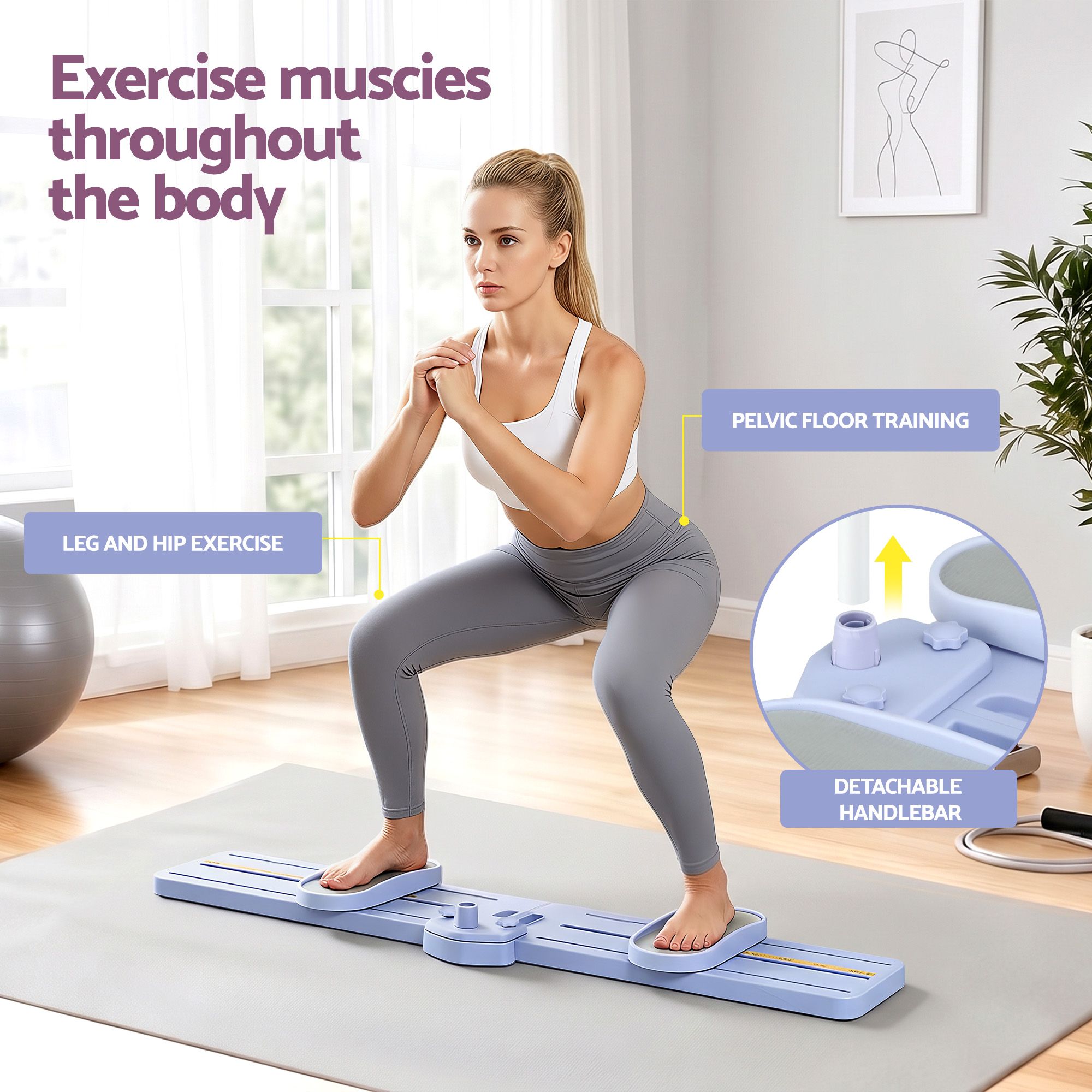 Foldable Ski Leg Trainer Machine 5 Foldable Ski Leg Trainer Machine - Image 5