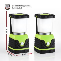 Alternative view of Weisshorn 2-Pack LED Camping Lanterns, 1000LM Super Bright Waterproof Portable Emergency Tent Lights