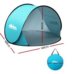 Alternative view of Weisshorn Pop Up Beach Tent Camping Portable Sun Shade Shelter Fishing
