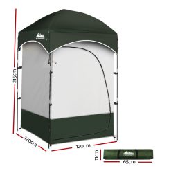 Alternative view of Weisshorn Camping Shower Toilet Tent Outdoor Portable Changing Room Ensuite