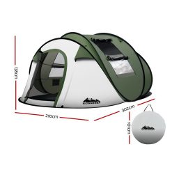 Alternative view of Weisshorn Instant Up Camping Tent 4-5 Person Pop up Tents Family Hiking Beach Dome