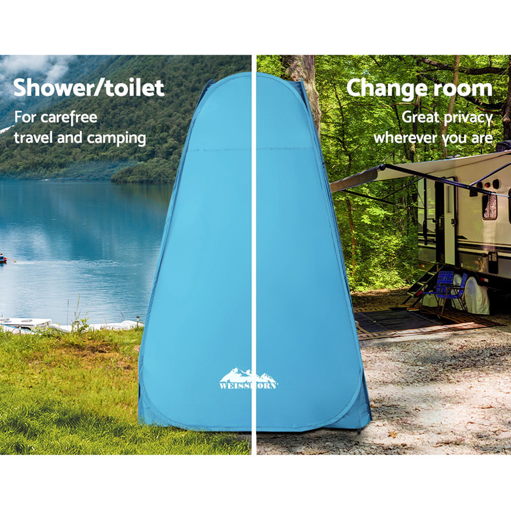 Weisshorn Pop up Camping Shower Toilet Tent Outdoor Privacy Change Room 5 Weisshorn Pop up Camping Shower Toilet Tent Outdoor Privacy Change Room - Image 5