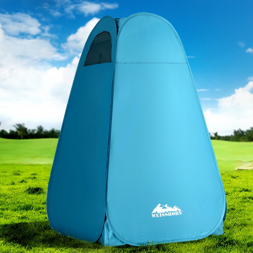 Weisshorn Pop up Camping Shower Toilet Tent Outdoor Privacy Change Room 7 Weisshorn Pop up Camping Shower Toilet Tent Outdoor Privacy Change Room - Image 7