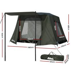 Alternative view of Weisshorn Camping Tent Instant Up 2-3 Person Tents Outdoor Hiking Shelter