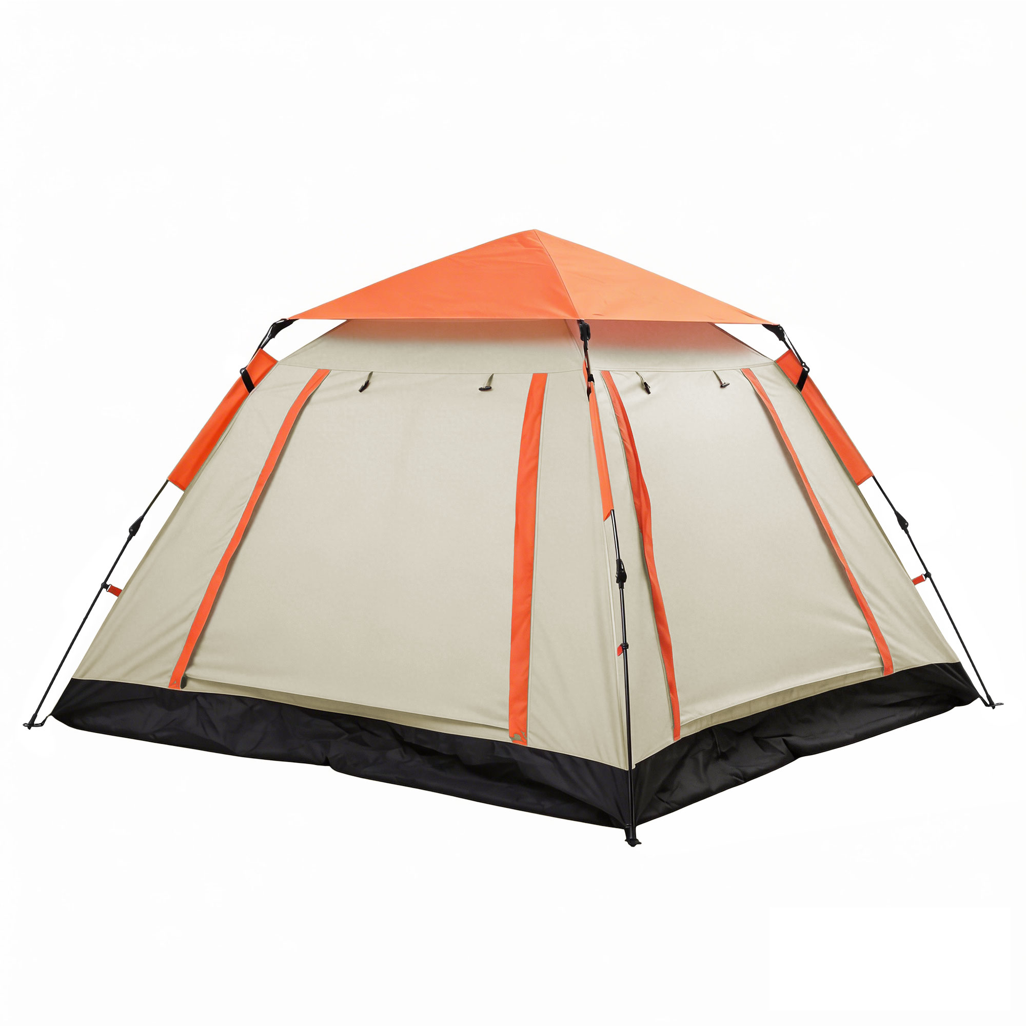 Weisshorn Pop Up Camping Tent 3-4 Person Automatic Tent Instant Setup Waterproof 3 Weisshorn Pop Up Camping Tent 3-4 Person Automatic Tent Instant Setup Waterproof - Image 3