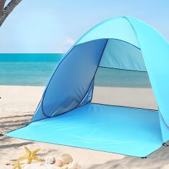 Alternative view of Pop Up Beach Tent: 2-3 Person UPF 50+ Sun Shelter with Carry Bag – Quick-Setup Shade for Beach/Camping(L)
