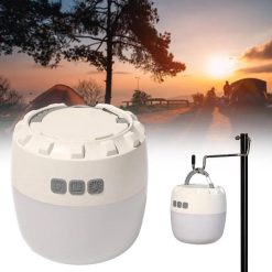 Alternative view of Camping lamp - Camping light - Flashlight - Rechargeable camping lamp - Tent light - Rechargeable - 3200mAh - Suitable for hiking and camping