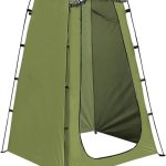 Pop-up Tent Changing Room Foldable Outdoor Camping Shelter with Inner Pocket, 120x120x190 cm, Green