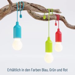 Alternative view of Camping lamp - pull light - Camping - Creative LED Tent Lamp - Portable Camping Lamp - Camplamp - Tent Lighting - Lights - Bright - IPX4 Waterproof - for Outdoor /fishing /Travel /camping /party decoration - Halloween - Christmas - green
