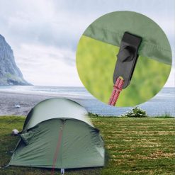 Alternative view of 10 pieces - 2.6*8.3*3 cm - tent clips - tarp clips - clips for outdoor awnings - clips for sun sails - clips for tent tarpaulins - awning accessories - black