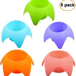 Alternative view of 5 Pack Beach Drink Holders Multiple Colours Essential Beach Accessories for Vacation Must Have for Women Adults Family Friends