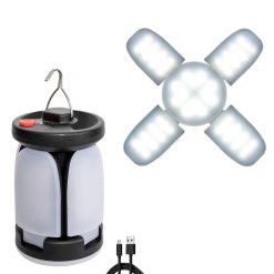 Folding Dimmable LED Camping Lantern Portable Outdoor Tent Light for Camping Emergency Fishing