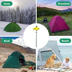 V528 TENT PEG YELLOW 9PCS 251015 08