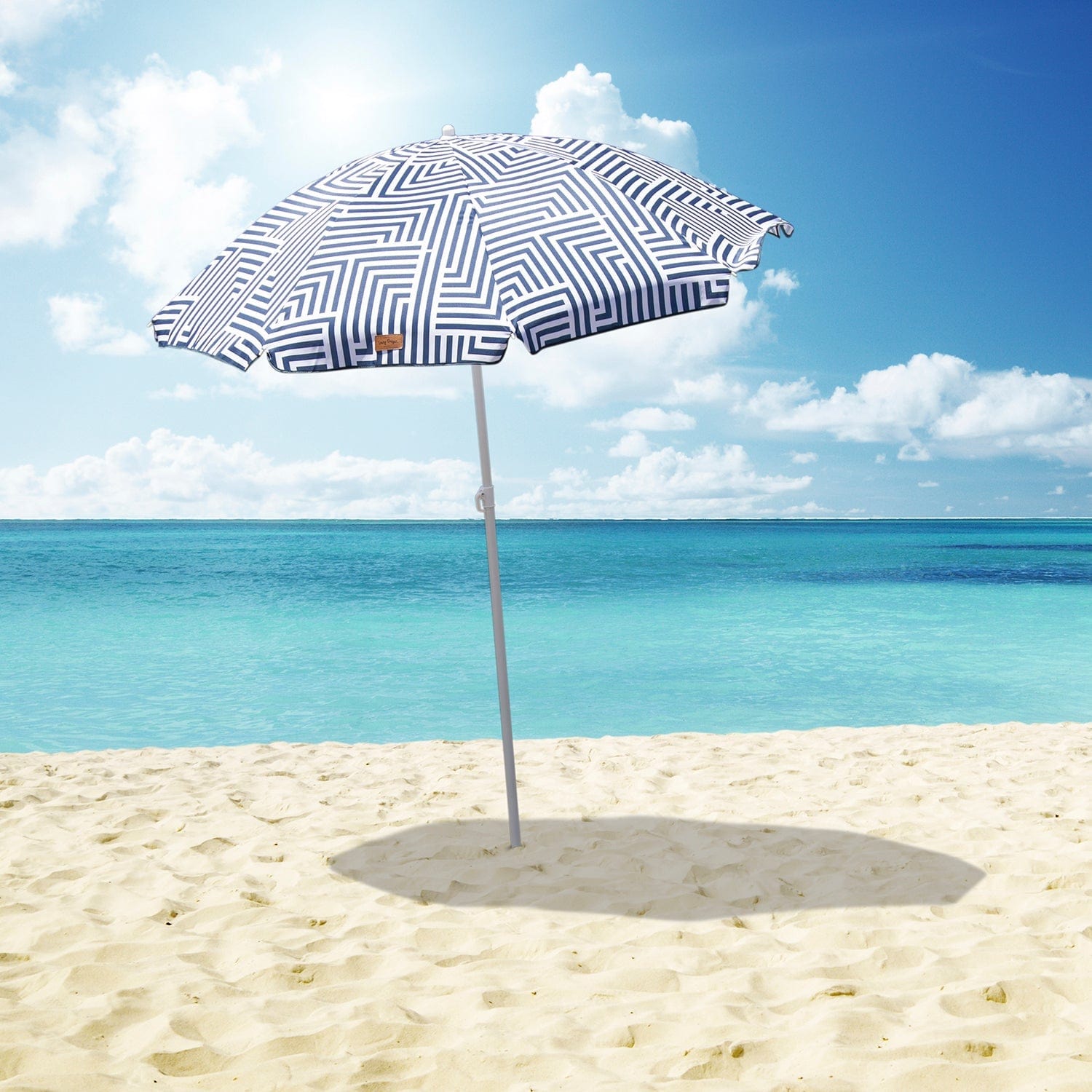 Lazy Dayz Beach Umbrella - Makena 4 Lazy Dayz Beach Umbrella - Makena - Image 4