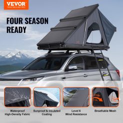 Bugout Australia - Outdoor, Camping, Auto and Survival gear 42 Alternative view of Rooftop Tent Hard Shell 2-3 Person Waterproof for Jeep SUV Truck w/ Ladder